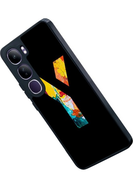 Vivo V40 Lite Uyumlu Mat Siyah Kılıf – Yumuşak Silikon, Koruyucu, Şok Emici Kapak
