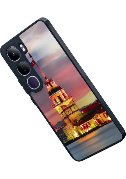 Vivo V40 Lite Uyumlu Mat Siyah Kılıf – Yumuşak Silikon, Koruyucu, Şok Emici Kapak
