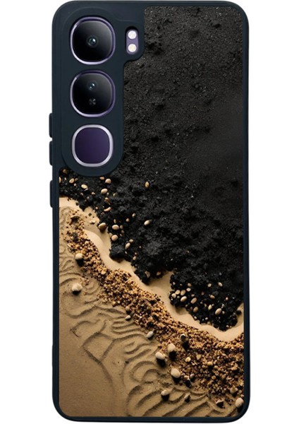 Vivo V40 Lite Uyumlu Mat Siyah Kılıf – Yumuşak Silikon, Koruyucu, Şok Emici Kapak