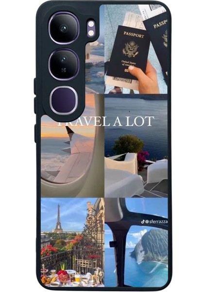 Vivo V40 Lite Uyumlu Mat Siyah Kılıf – Yumuşak Silikon, Koruyucu, Şok Emici Kapak