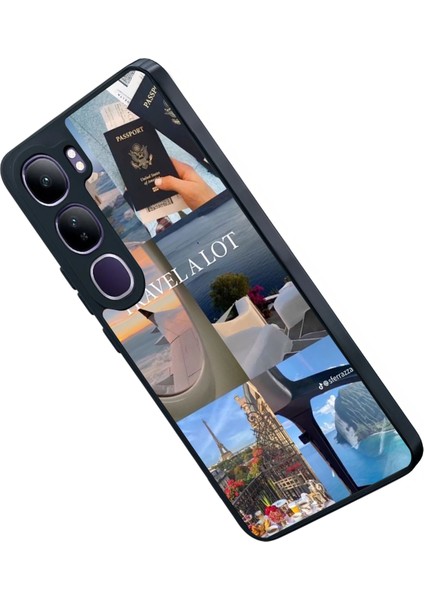 Vivo V40 Lite Uyumlu Mat Siyah Kılıf – Yumuşak Silikon, Koruyucu, Şok Emici Kapak