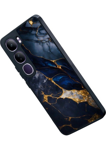 Vivo V40 Lite Uyumlu Mat Siyah Kılıf – Yumuşak Silikon, Koruyucu, Şok Emici Kapak