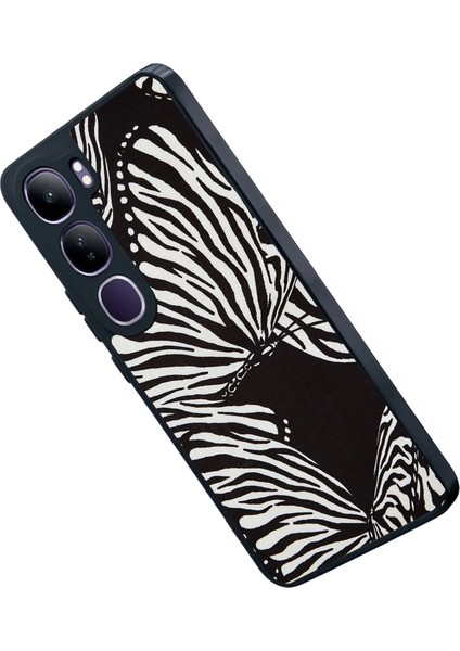 Vivo V40 Lite Uyumlu Mat Siyah Kılıf – Yumuşak Silikon, Koruyucu, Şok Emici Kapak