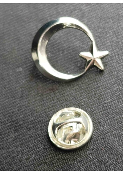 17,3X20,8MM Ay Yıldız Rozet