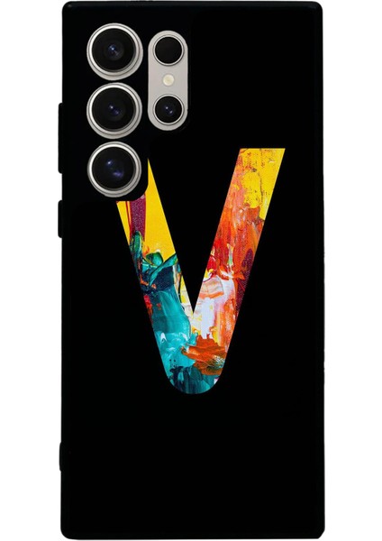 Samsung Galaxy S24 Ultra Uyumlu Mat Siyah Kılıf – Yumuşak Silikon, Koruyucu, Şok Emici Kapak