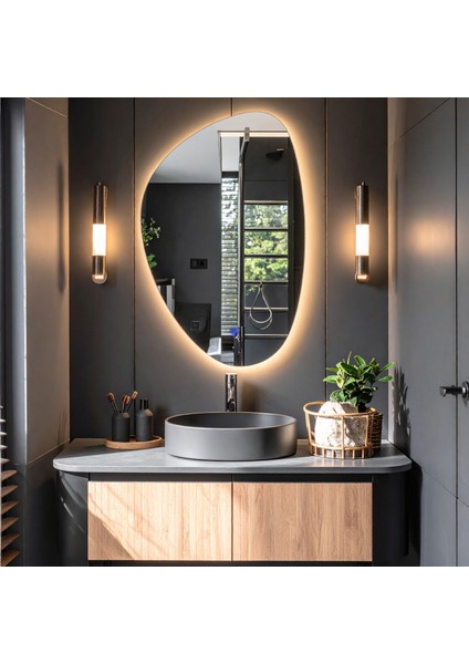 Fracturavision Günışığı Led'li Lavabo & Banyo Aynası (Dokunmatik Sensörlü) fiyatları