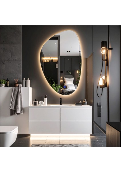 Fracturavision Günışığı Led'li Lavabo & Banyo Aynası (Dokunmatik Sensörlü) modelleri