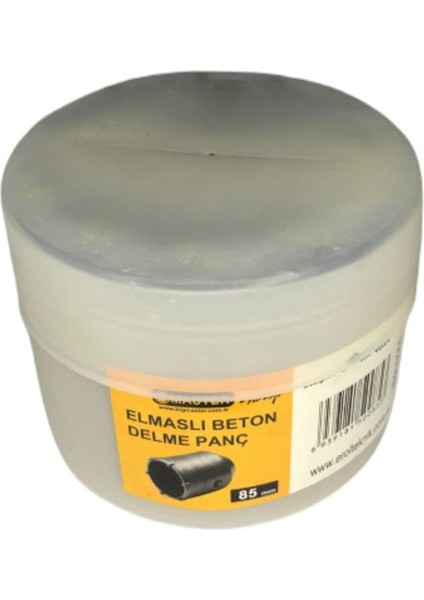 Elmaslı Beton Delme Panç 85 mm