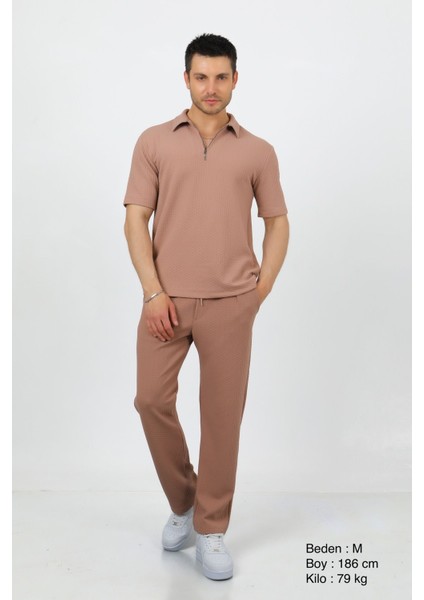 T-Shirt Pantalon Baggy Ikili Takım
