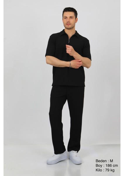 T-Shirt Pantalon Baggy Ikili Takım