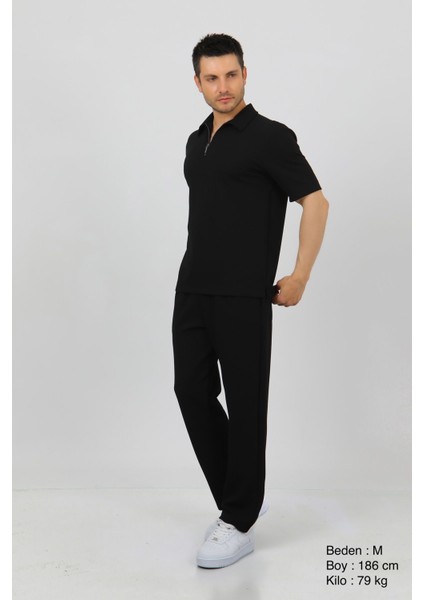 T-Shirt Pantalon Baggy Ikili Takım