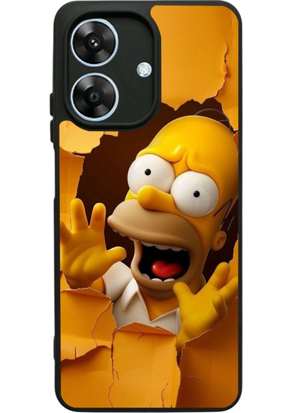 Realme Note 60 Uyumlu Mat Siyah Kılıf – Yumuşak Silikon, Koruyucu, Şok Emici Kapak