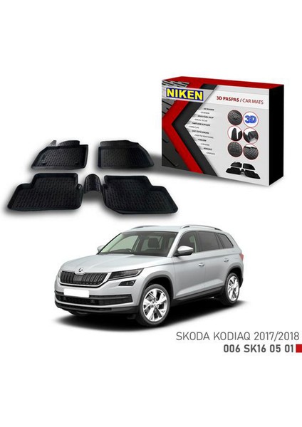3D Paspas Skoda Kodiaq 2017- Glstd