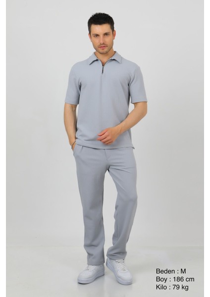 T-Shirt Pantalon Baggy Ikili Takım