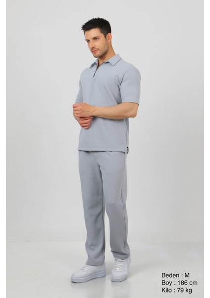 T-Shirt Pantalon Baggy Ikili Takım