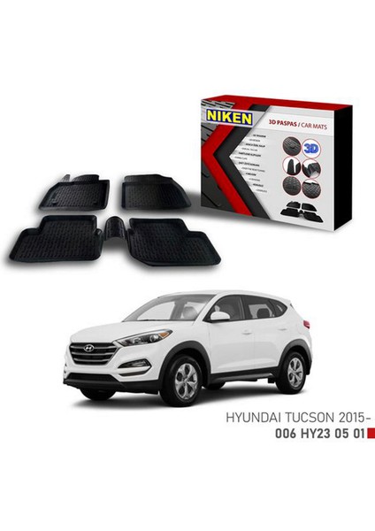3D Paspas Hyundai Tucson 2015- Glstd
