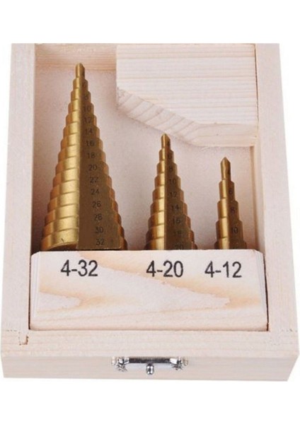Yüksek Kalite Kademeli Matkap Ucu Seti 3 Parça Okan Hırdavat fiyatları