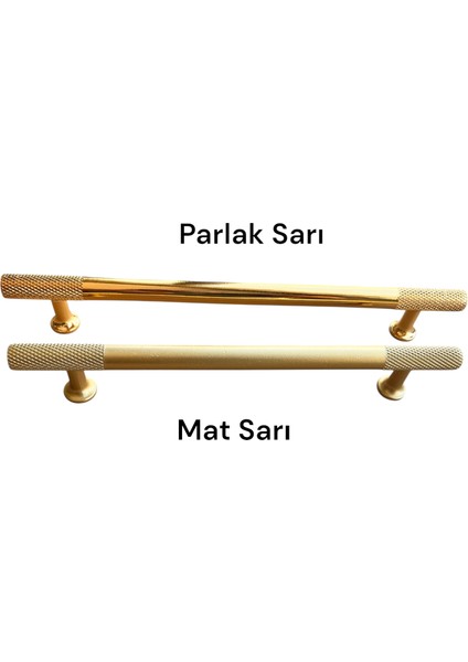 T Bar (Tırtıklı) Baklava Dilimli Mat Sarı Kulp Mobilya Mutfak Çekmece Kapak Kulbu indirimleri