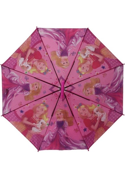 RB-051 Asorti Çocuk Şemsiye Pembe Saplı