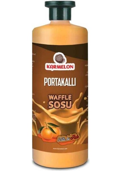 Portakallı Waffle Sosu 1250 gr