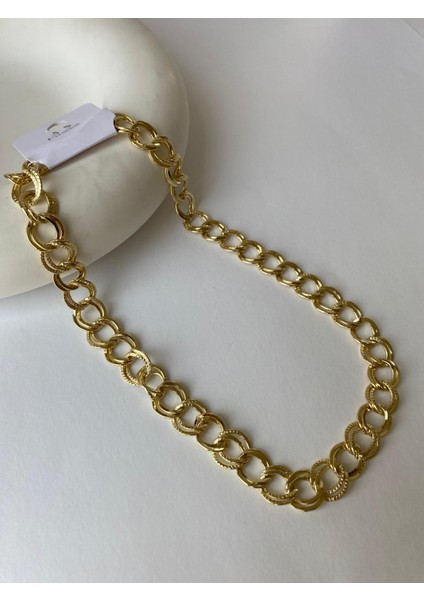 Özel Seri Samanyolu Gold Zincir Kolye