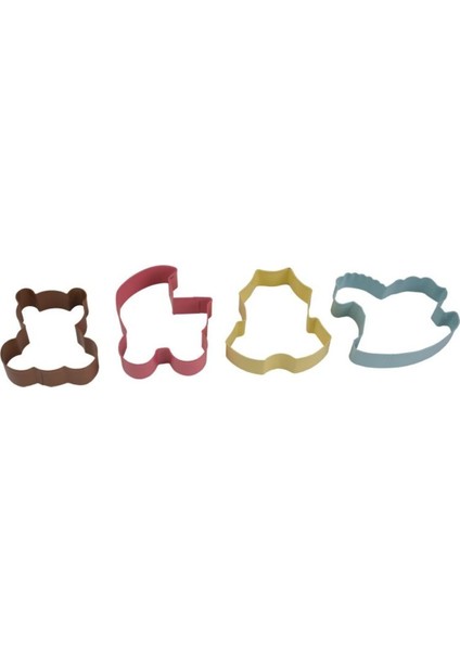 4 Lü Renkli Metal Set fiyatları