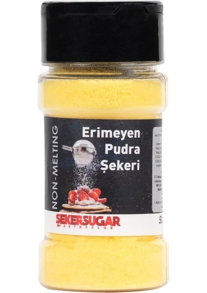 Erimeyen Pudra Şekeri 50 gr - Sarı