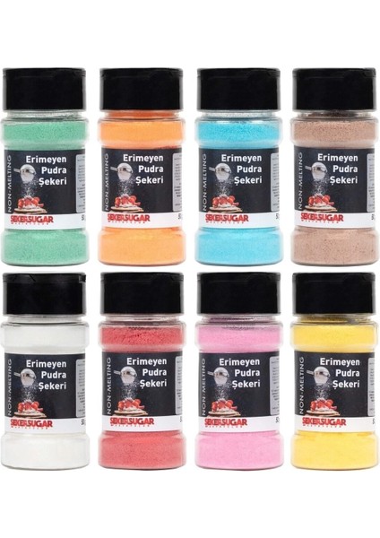 Erimeyen Pudra Şekeri 50 gr - Sarı