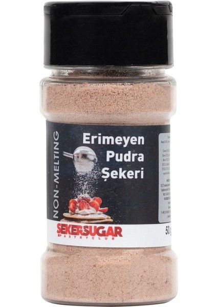 Erimeyen Pudra Şekeri 50 gr - Kahve