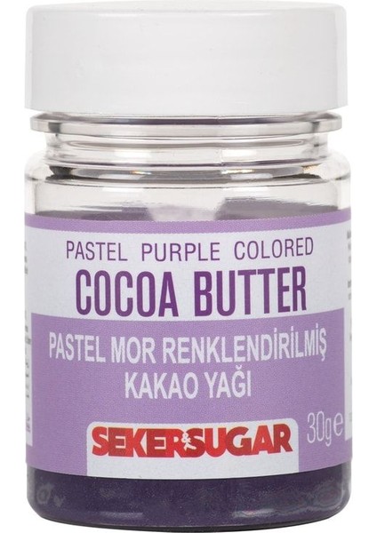 Renklendirilmiş Kakao Yağı 30 gr - Pastel Mor