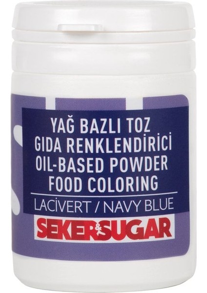 Yağ Bazlı Toz Boya 15 gr - Lacivert
