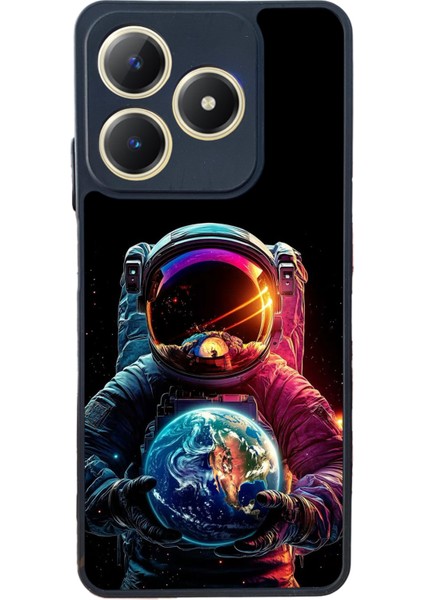 Realme C61 Mat Uyumlu Siyah Kılıf – Yumuşak Silikon, Koruyucu, Şok Emici Kapak