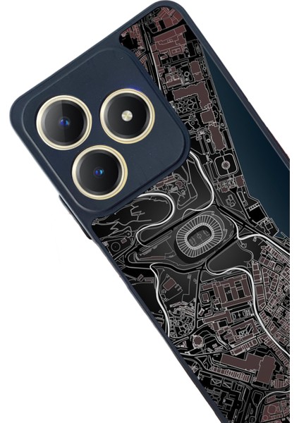 Realme C63 Mat Uyumlu Siyah Kılıf – Yumuşak Silikon, Koruyucu, Şok Emici Kapak