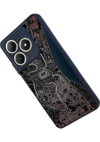 Realme C63 Mat Uyumlu Siyah Kılıf – Yumuşak Silikon, Koruyucu, Şok Emici Kapak