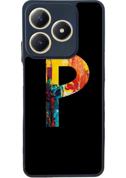 Realme C61 Mat Uyumlu Siyah Kılıf – Yumuşak Silikon, Koruyucu, Şok Emici Kapak