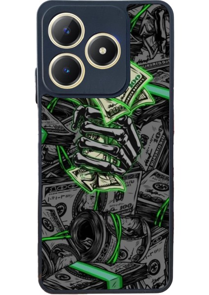 Realme C61 Mat Uyumlu Siyah Kılıf – Yumuşak Silikon, Koruyucu, Şok Emici Kapak