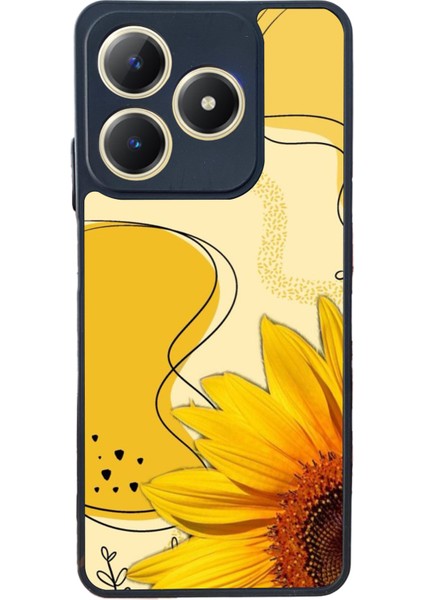 Realme C61 Mat Uyumlu Siyah Kılıf – Yumuşak Silikon, Koruyucu, Şok Emici Kapak