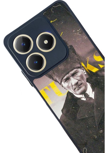 Realme C63 Mat Uyumlu Siyah Kılıf – Yumuşak Silikon, Koruyucu, Şok Emici Kapak