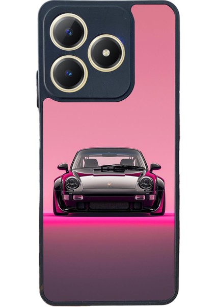 Realme C63 Mat Uyumlu Siyah Kılıf – Yumuşak Silikon, Koruyucu, Şok Emici Kapak