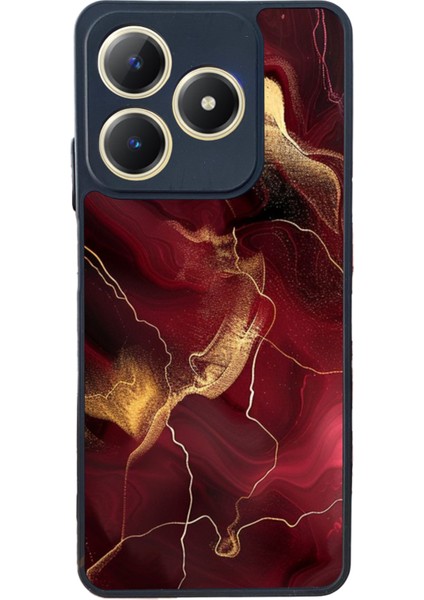 Realme C61 Mat Uyumlu Siyah Kılıf – Yumuşak Silikon, Koruyucu, Şok Emici Kapak
