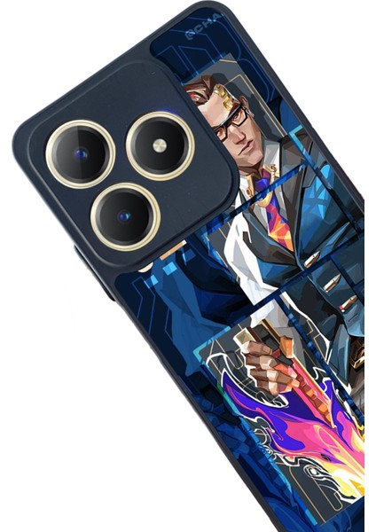 Realme C63 Mat Uyumlu Siyah Kılıf – Yumuşak Silikon, Koruyucu, Şok Emici Kapak