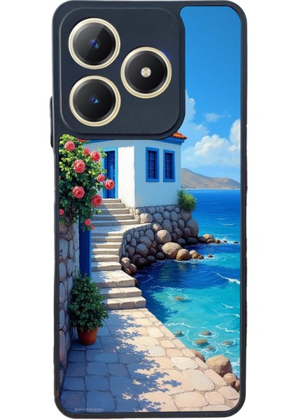 Realme C63 Mat Uyumlu Siyah Kılıf – Yumuşak Silikon, Koruyucu, Şok Emici Kapak