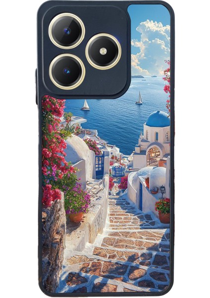 Realme C61 Mat Uyumlu Siyah Kılıf – Yumuşak Silikon, Koruyucu, Şok Emici Kapak
