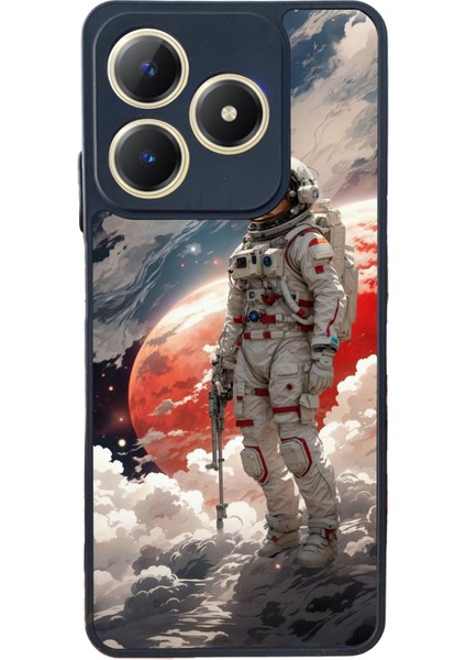 Realme C63 Mat Uyumlu Siyah Kılıf – Yumuşak Silikon, Koruyucu, Şok Emici Kapak