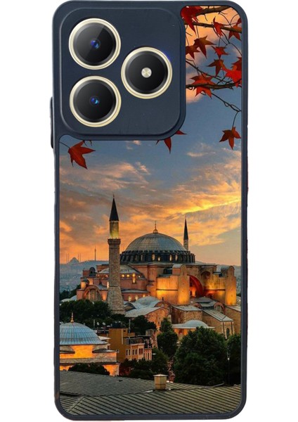 Realme C63 Mat Uyumlu Siyah Kılıf – Yumuşak Silikon, Koruyucu, Şok Emici Kapak