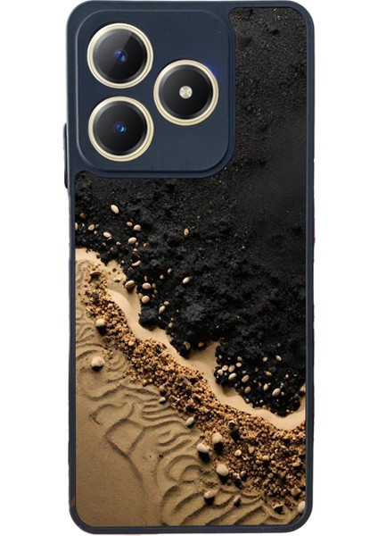 Realme C63 Mat Uyumlu Siyah Kılıf – Yumuşak Silikon, Koruyucu, Şok Emici Kapak