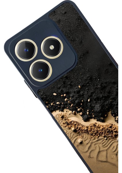 Realme C63 Mat Uyumlu Siyah Kılıf – Yumuşak Silikon, Koruyucu, Şok Emici Kapak