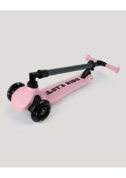 Fırsat Byr Lets Ride Scooter M2 Pembe -Enf Yeni