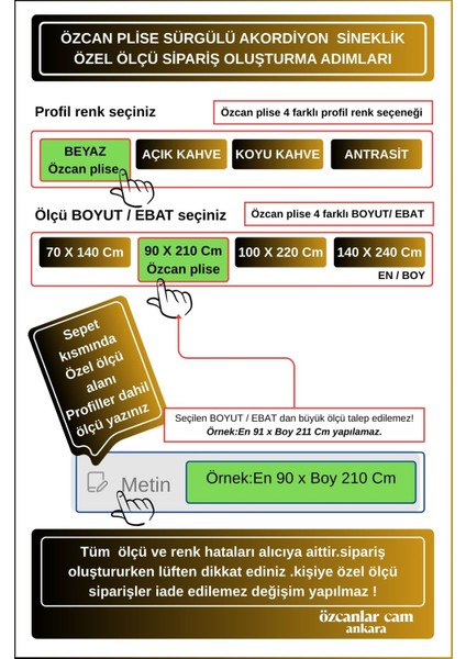 Kedi Sinekliği Pilise [En 70 xBoy 140 cm] Pileli Sürgülü Akordiyon kayar Plise Kedi pencere Sineklik