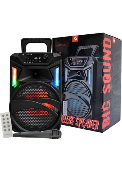-1178 Modern Son Custom-Made Kablosuz Hoparlör Gerçek Kablosuz, Süper Iyi Ses Karaoke Ses Çalar W/mikrofon